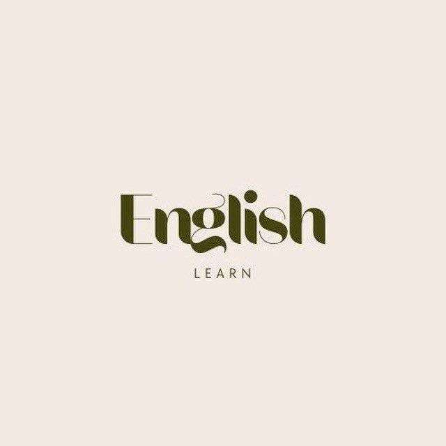 قناة تيليجرام English school _تعلم الانجليزيه