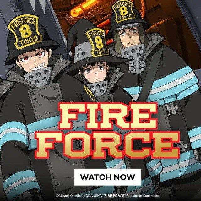 Fire Force Season 1&2 in Hindi Dub Telegram Channel