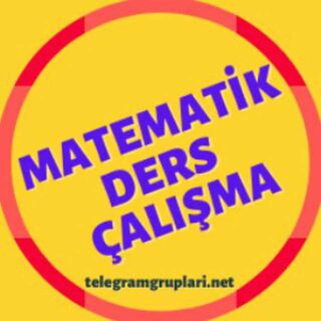 Matematik Soru Çözüm ve Ders Çalışma Telegram Grup