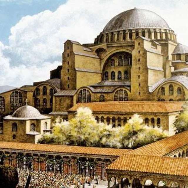 Architecture of the Byzantine world Telegram Channel