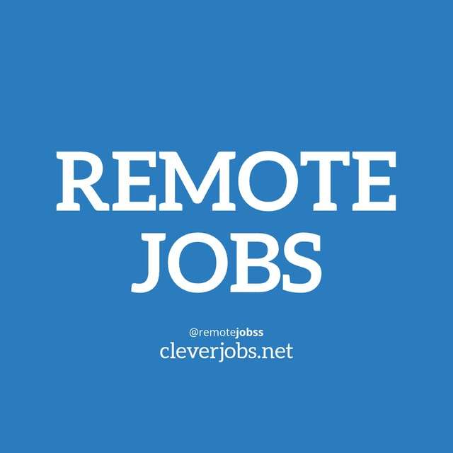 Remote Jobs Telegram Channel