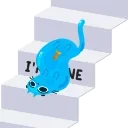 Cat2O Sticker