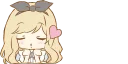 Alice Emoji Sticker Sticker