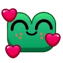 Frog Emoji Animated Pack Telegram Sticker