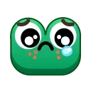 Frog Emoji Animated Pack Sticker