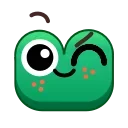 Frog Emoji Animated Pack Sticker