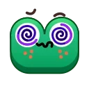 Frog Emoji Animated Pack Sticker