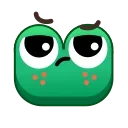 Frog Emoji Animated Pack Sticker