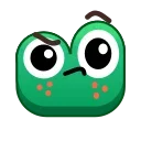 Frog Emoji Animated Pack Sticker