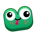 Frog Emoji Animated Pack Sticker