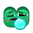 Frog Emoji Animated Pack Sticker