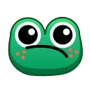 Frog Emoji Animated Pack Sticker