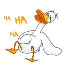 Funky Goose Telegram Sticker