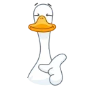 Funky Goose Sticker