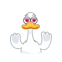 Funky Goose Sticker