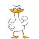 Funky Goose Sticker