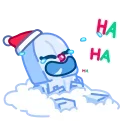 Ice Man sticker