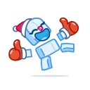 Ice Man Sticker