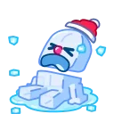 Ice Man Sticker