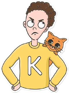 K&Kat Sticker