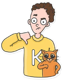 K&Kat Sticker