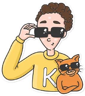 K&Kat Sticker