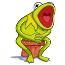 Kermit the Frog Sticker
