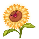 Live Flowers Sticker