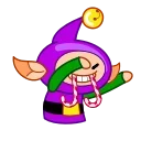 Speedy Elf Sticker