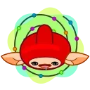 Speedy Elf Sticker