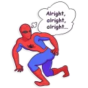 Spider Man Sticker