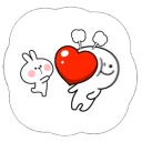 Cute Spoiled Rabbit Telegram Sticker