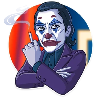 The Joker Sticker