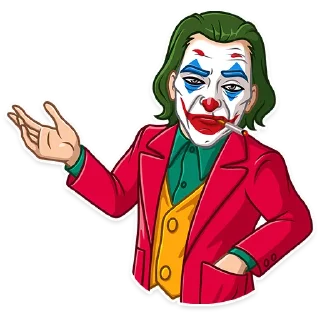 The Joker Sticker