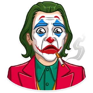 The Joker Sticker