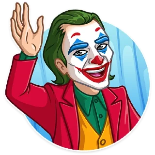 The Joker Sticker