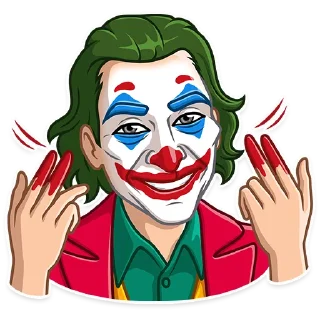 The Joker Sticker