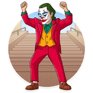The Joker Sticker