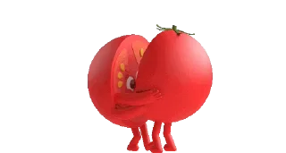 Animated Tomato Sticker