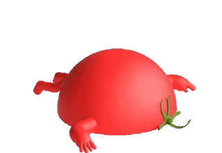 Animated Tomato Sticker