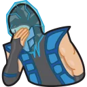 Facepalm Stickers Sticker