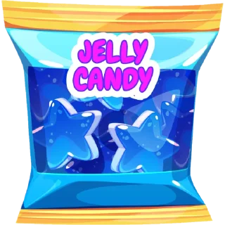 jelly pack sticker set Sticker