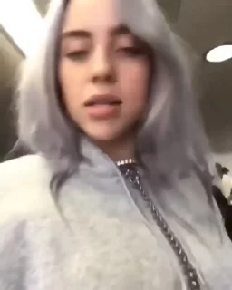 Animated Billie Eilish Gif Sticker